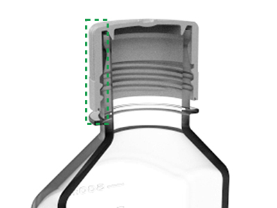 瓶蓋雙層防漏設(shè)計(jì)，密封性好